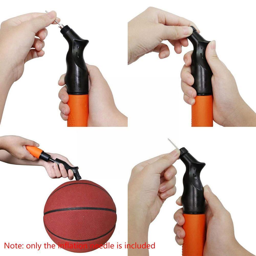 Sports ball inflation pump needle for football basketball soccer inflatable air adapter steel pump pin  l8 e 3