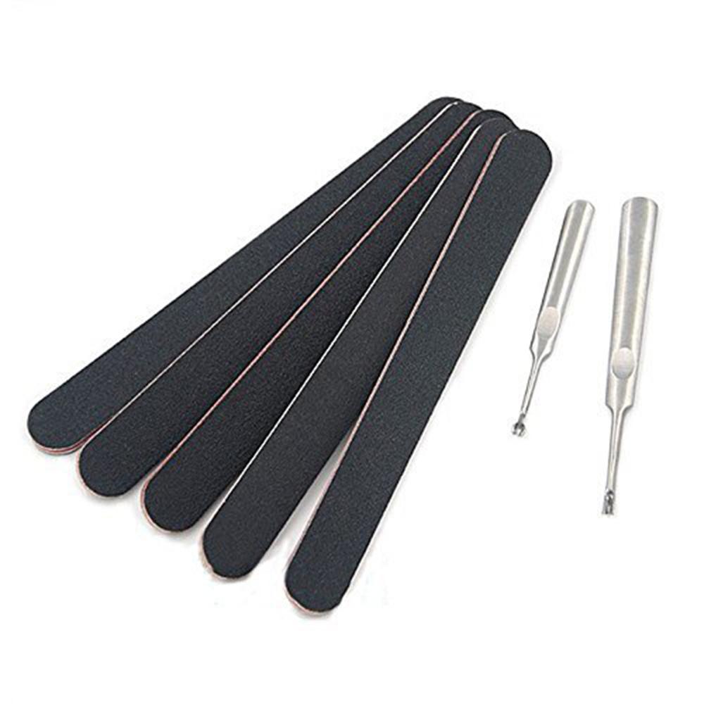 18Pcs/set Leather Craft Punch Tools Kit Stitching Carving Working Sewing Saddle Groover Leather Craft DIY Hand Tools