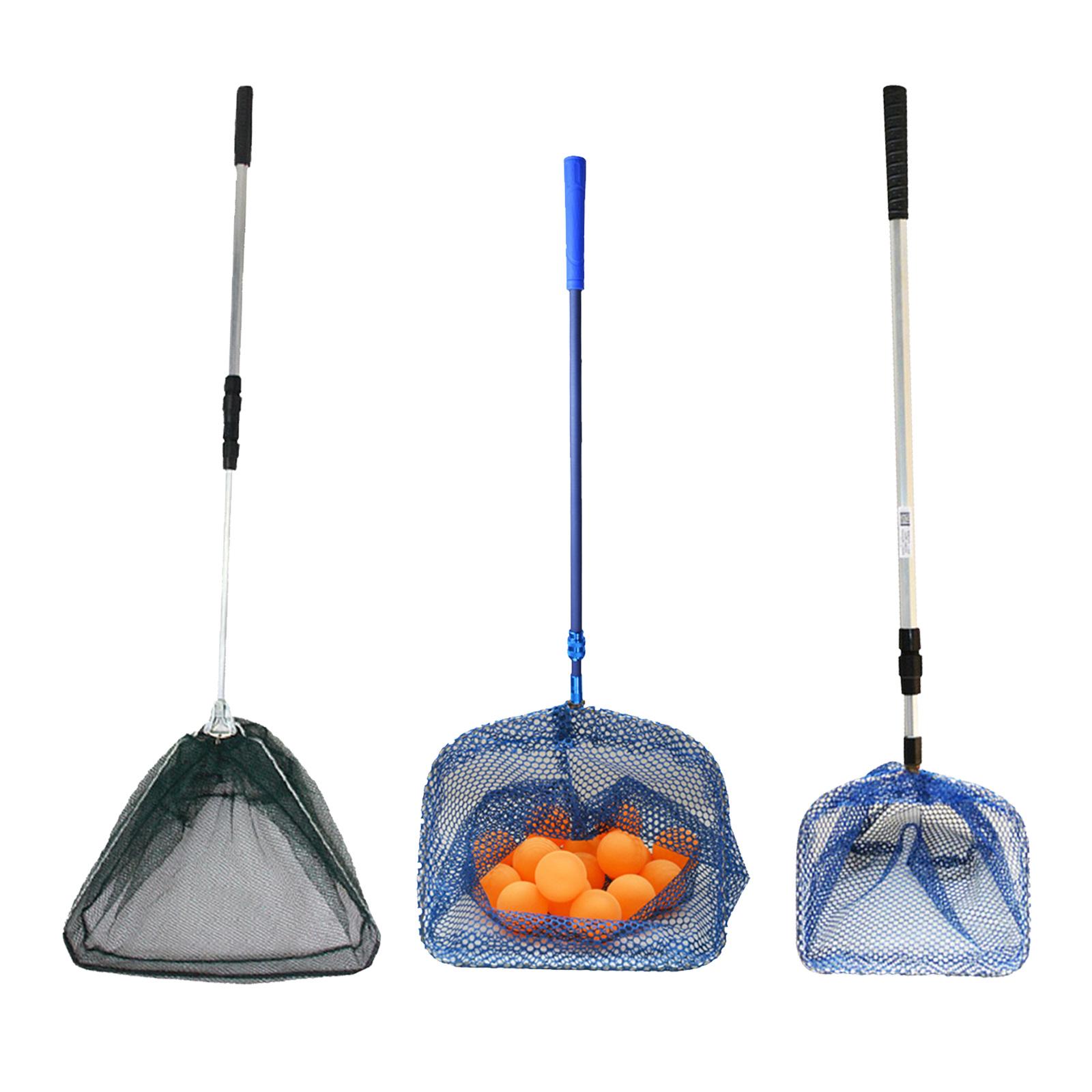 Table Tennis Ball Picker, Pong Ball Picker with Telescopic Net, Tennis Ball Picker with Storage Bag