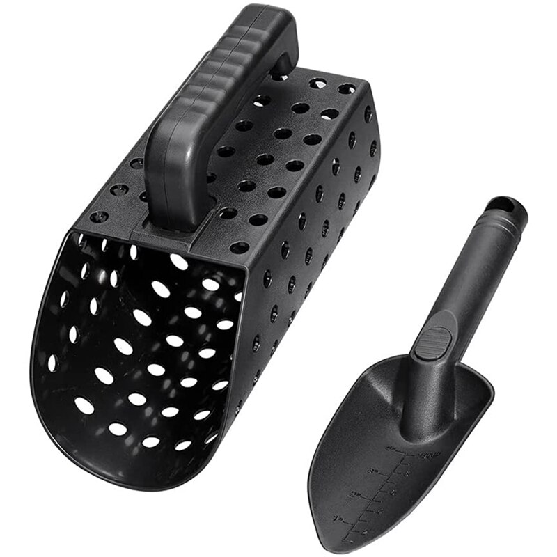 Pelle à sable et accessoires pour la détection des métaux et la chasse au trésor, 2 pièces