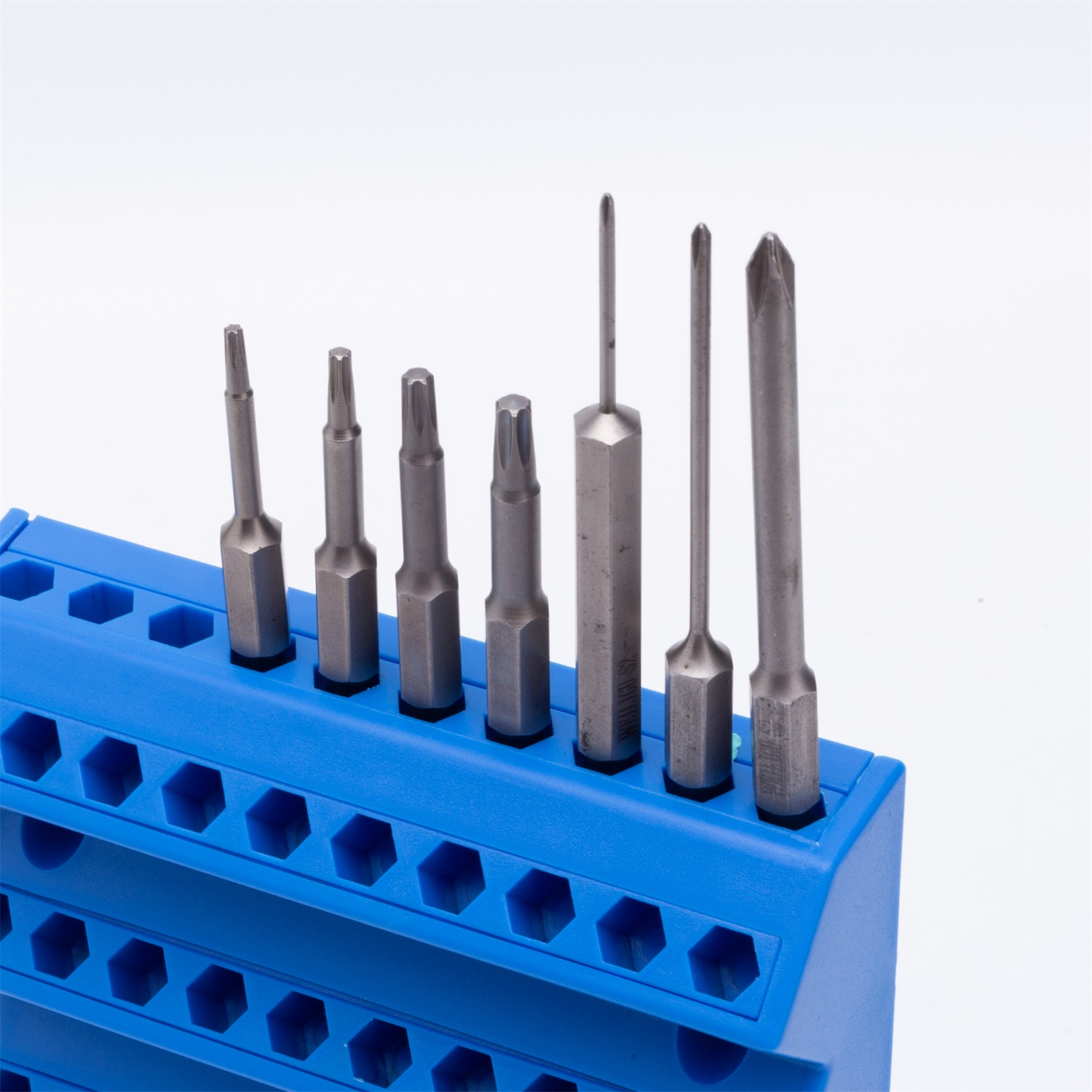 70 Slot Hex Bit Holder Organizer Drill Bit Storage Milling Cutter Drill Holder 1/4 Inch Hex Screwdriver Bit Organizer