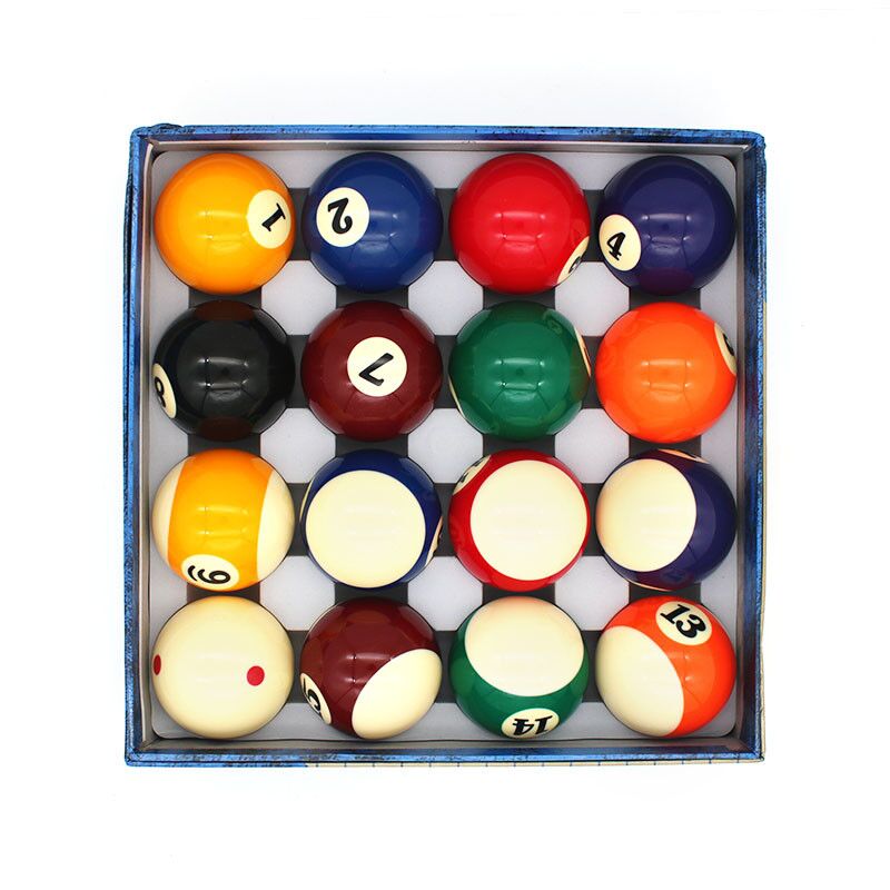 Factory Price Big Size 57.2mm 5A Grade Billiard Pool Ball Set 16pcs/Box For