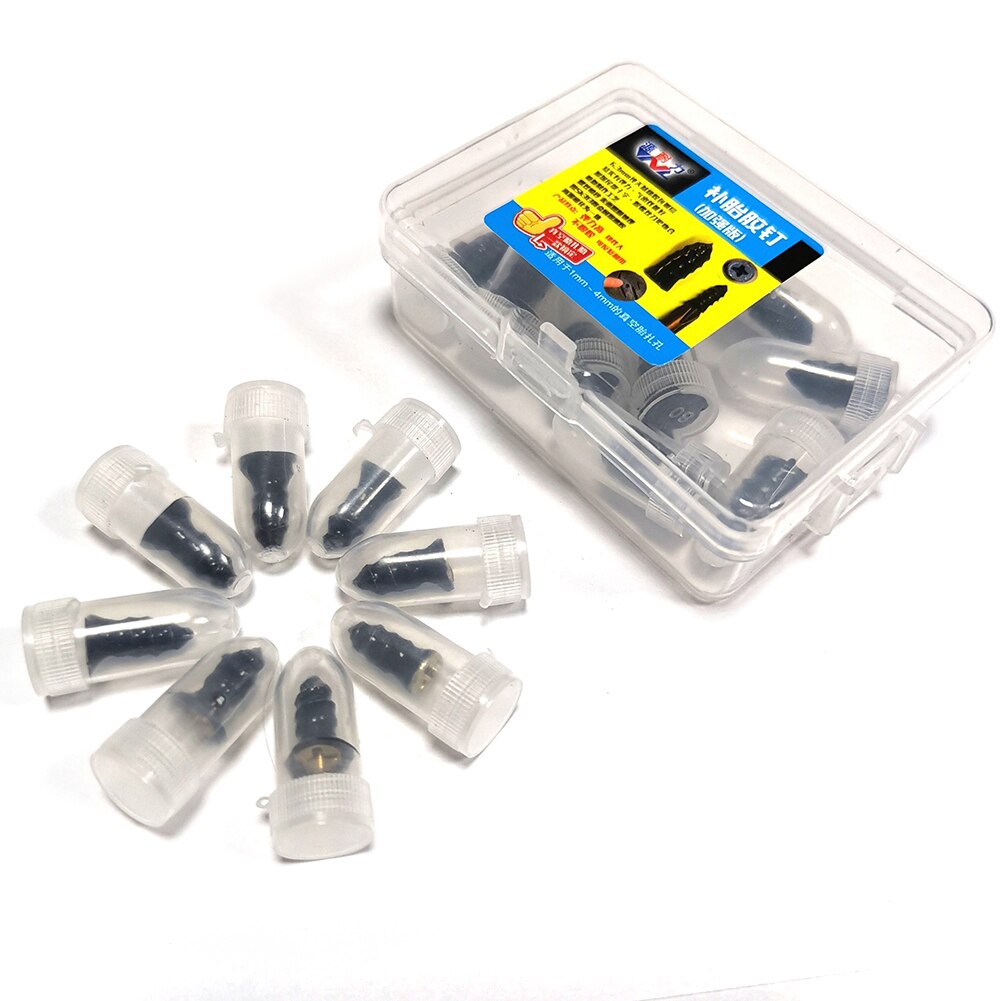 20/50Stck Vakuum Reifen Reparatur Nagel Für Motorrad schlauchlos Reifen Reparatur Gummi NäGel Selbst-reifen Reparatur Reifen Film Nagel Tragen Resistanc