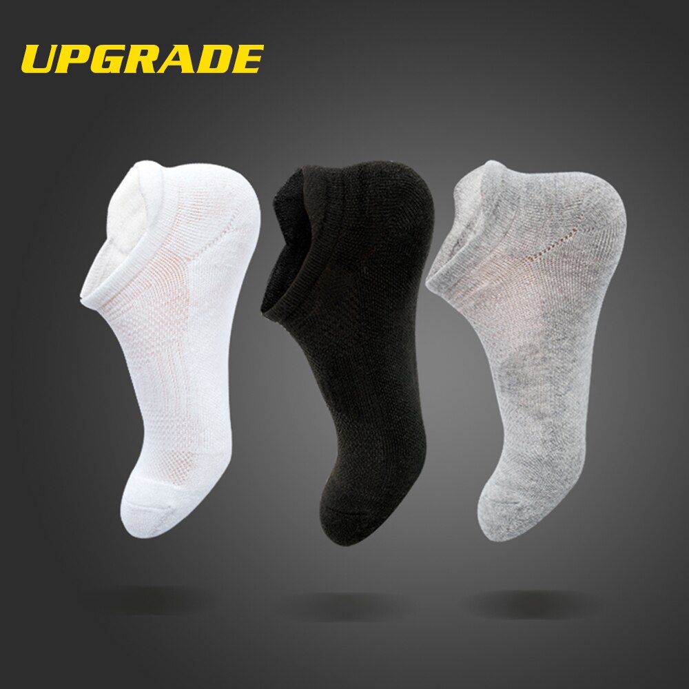 Men Women Coolmax Combed Cotton Socks Cycling Breathable Basketball Running Fitness Outdoors Badminton Tennis Sport Socks