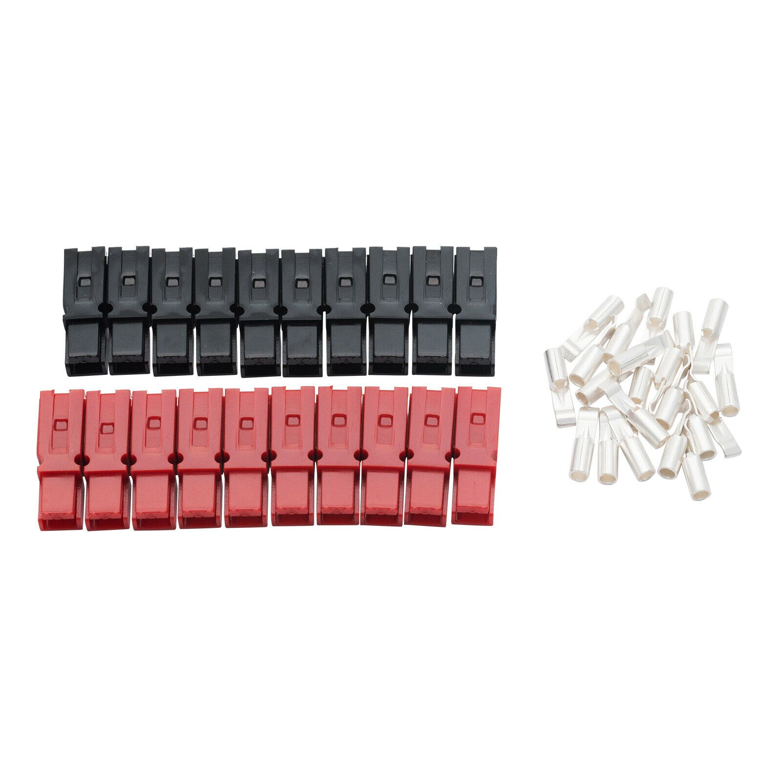 20 X Black & Red POWER POLE 30AMP ELECTRICAL CONNECTOR PLUG, GOLF TROLLEY, MOBILITY For Anderson Powerpole