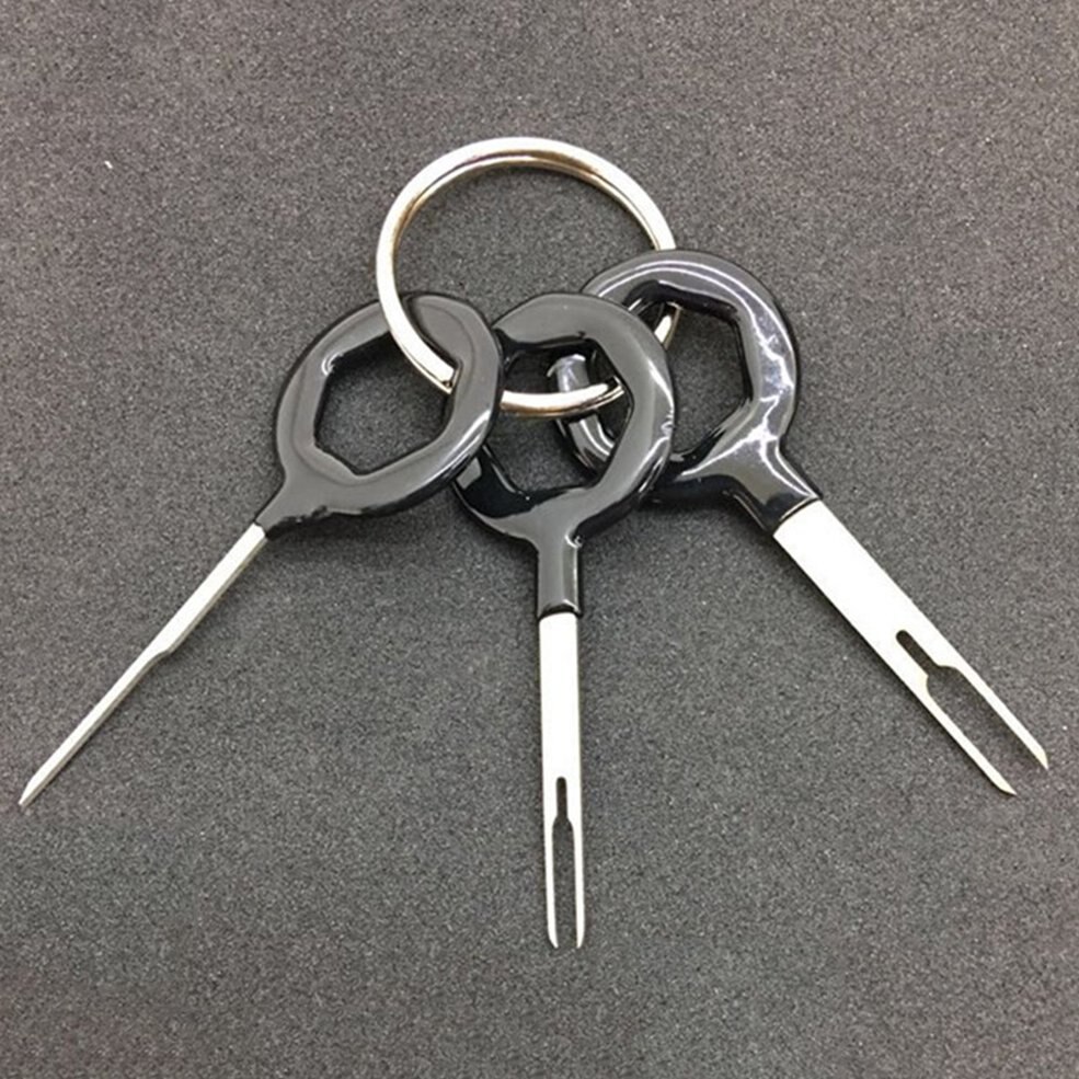 11Pcs Auto Terminal Removal Tool Kit Harness Bedrading Crimp Connector Extractor Puller Release Pin Unlock Tool Picker Auto Controleren