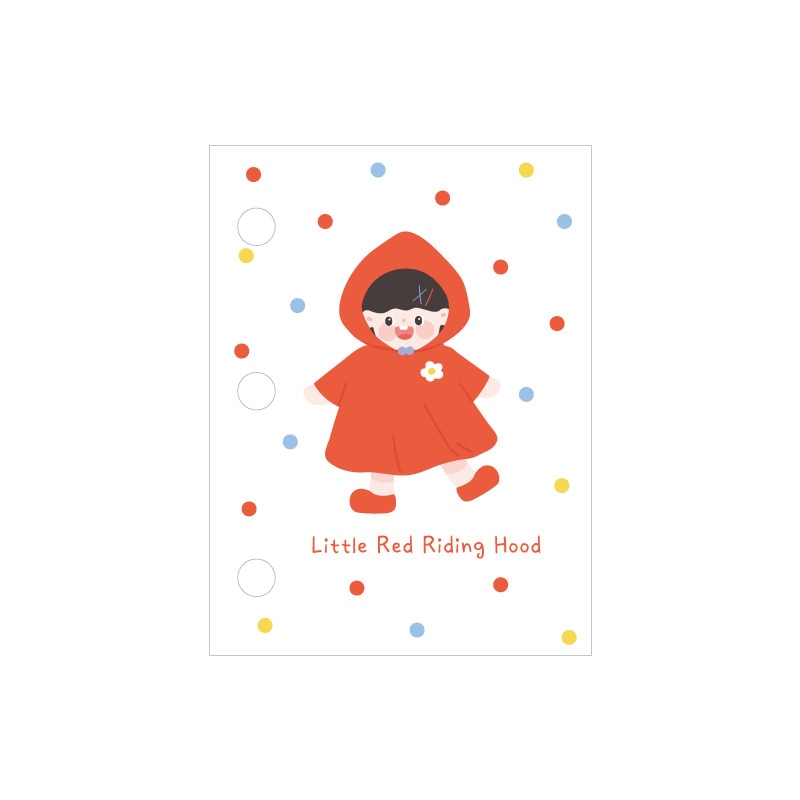 4 Sheets Cute Japanese Stationery Papeleria Pvc Separator Page 3 Hole Mini Diary Notebook Plastic Kawaii Loose-leaf Journal Deco