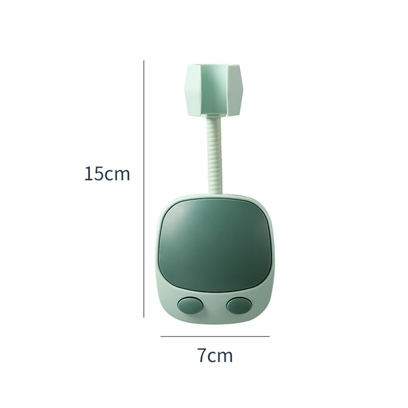 Rotation Universal Shower HolderShower Head Holder Punch-Free Bathroom Bracket Adjustable ABS handheld shower holder Fixed Base