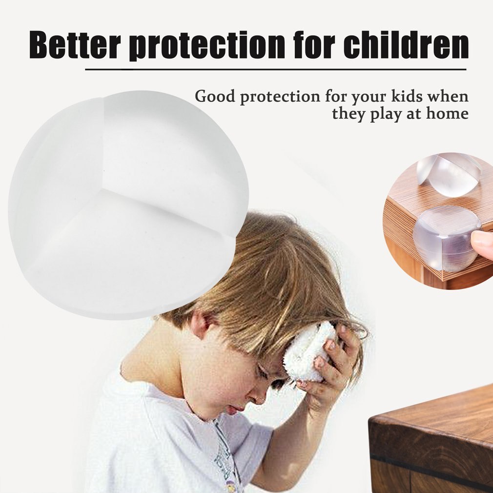 Kind 4 Stuks Baby Safe Safety Siliconen Protector De Hoek Edge Protection Cover Kinderen Anticollision Edge & Corner Guards