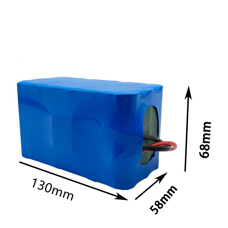 24V, 58ah, 7s3p, 18650, 24V, 58000 MAH, electric bicycle, moped, lithium ion battery pack + charger 2A