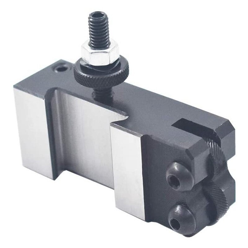 CNC Tool Post Holder 250-010 Quick Change Knurling Turning & Facing Lathe Tool Post Holder