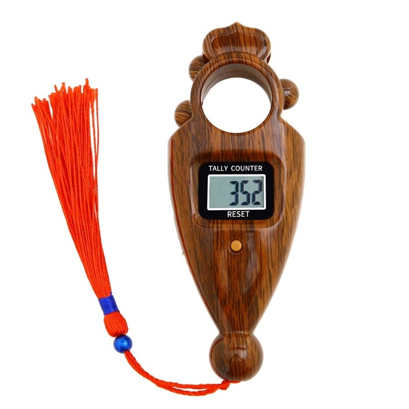 Electronic Digital Bead Finger Tally Tasbeh Misbaha Prayer Tasbih Golf Counter Portable Durable Safe Practical U4LA