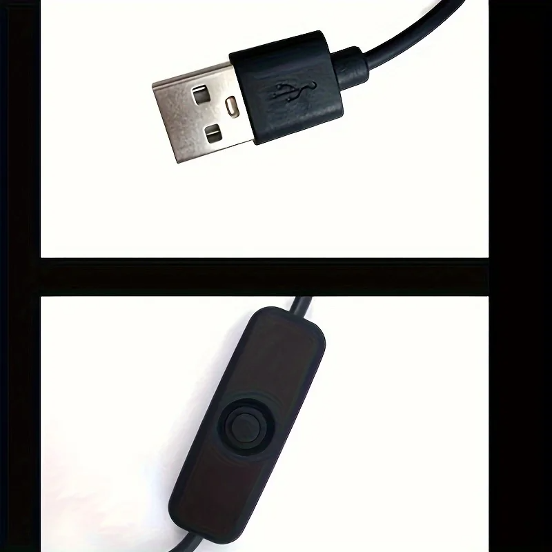 Aquariumlicht met adapter LED-clip op aquariumlicht, klein USB-licht met volledig spectrum 360 ° Rotatieverlichting