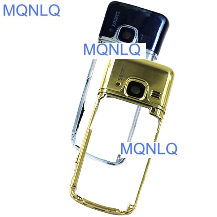 Voor nokia 6700 classic behuizing mobiele telefoon accessoires 6700c middenframe cover goud zilver zwart