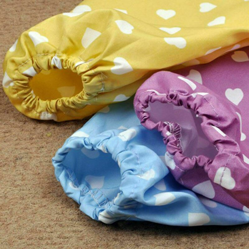 À manches longues bébé enfants filles garçons bavoirs bavoir tablier étanche Art Smock alimentation enfant en bas âge enfants