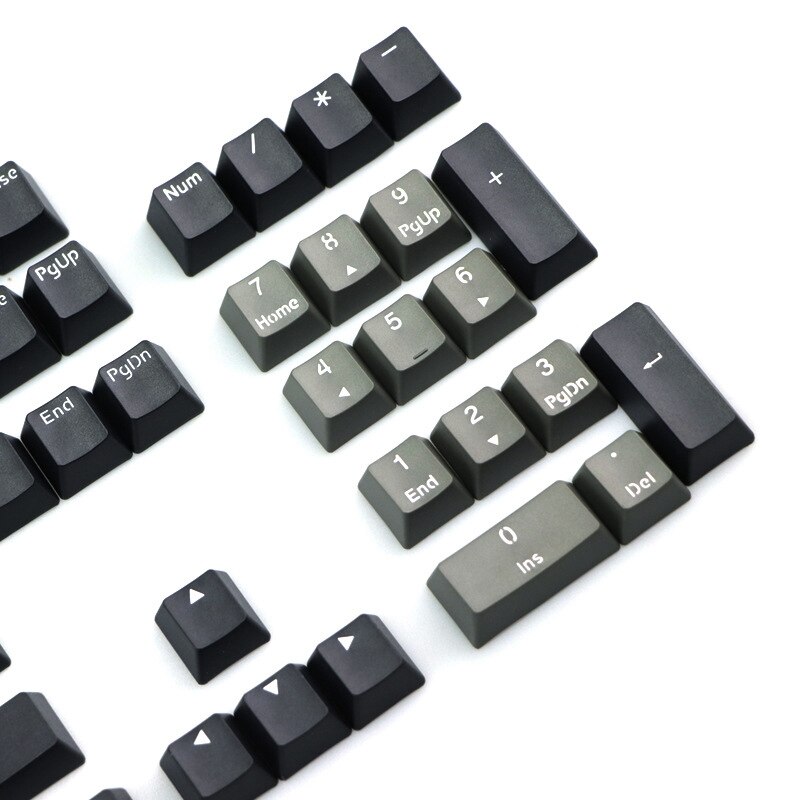 Retro Keycap 104 Keys Thick PBT Mechanical Keyboard Keycaps for Cherry MX Switches Keyboard Key Cap 104/87/61