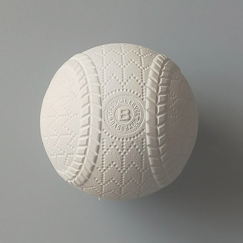 Balle de Baseball en caoutchouc souple pour débutant, 1 pièce, sécurité pour enfants, jeunes hommes et femmes, entraînement sûr, 3 tailles au choix