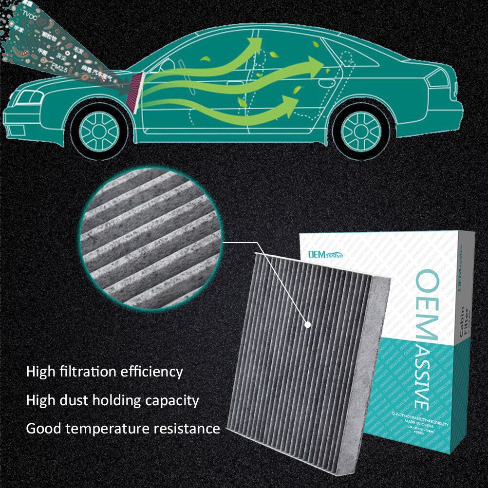Biltilbehør pollenkabine klimafilter til ford galaxy mondeo s-max edge 5256078 5180987