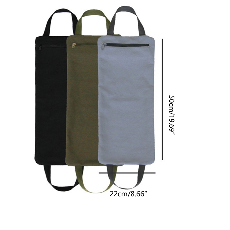G92F – sac de sable pliable avec deux poignées pour le Yoga et l&#39;entraînement de résistance, sacs de sable en toile à la