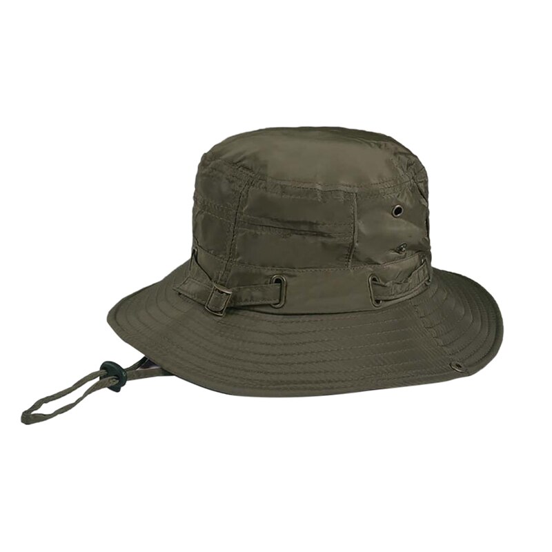 Outdoor Sun Hat, Waterproof Fishing Hat Sun Protection Summer Boonie For Men And Women Foldable Bucket Hat For Hiking2020: Army Green