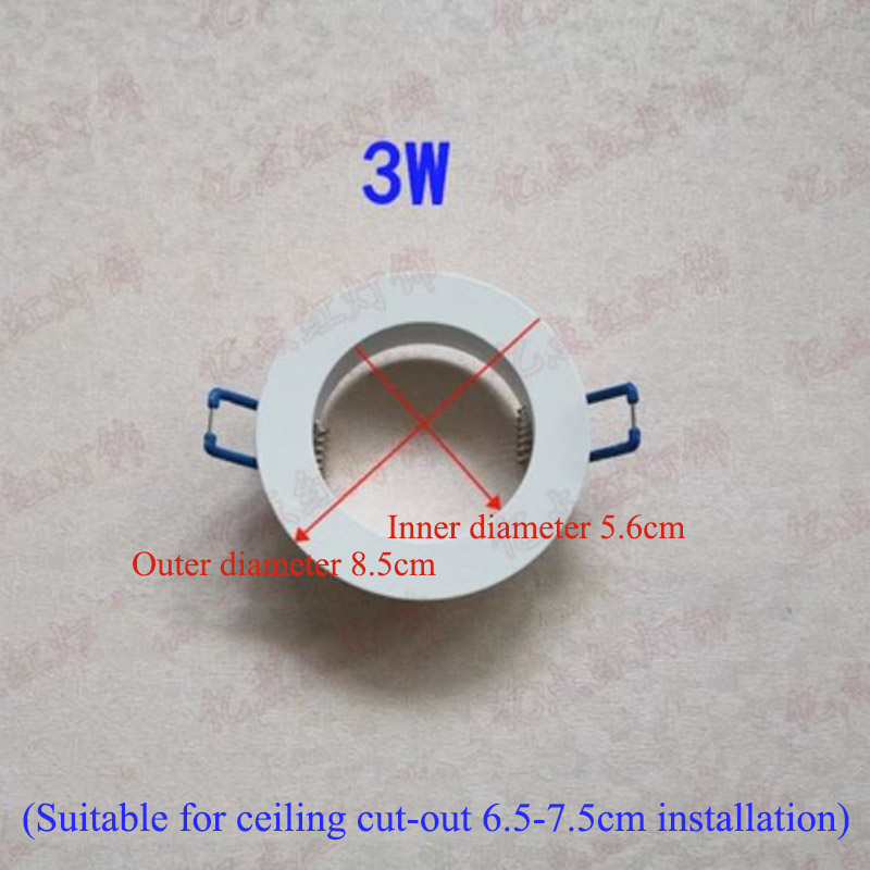 Led Downlight Spotlight Beugels Light Stand Adapters Lampenkap Ringen Gat Vergroten Witte Buitenste Frames Uitgesneden Remedial Cirkels hanglamp kappen lampenkappen lampenkapjes grote lampenkap lampenkap klein metalen