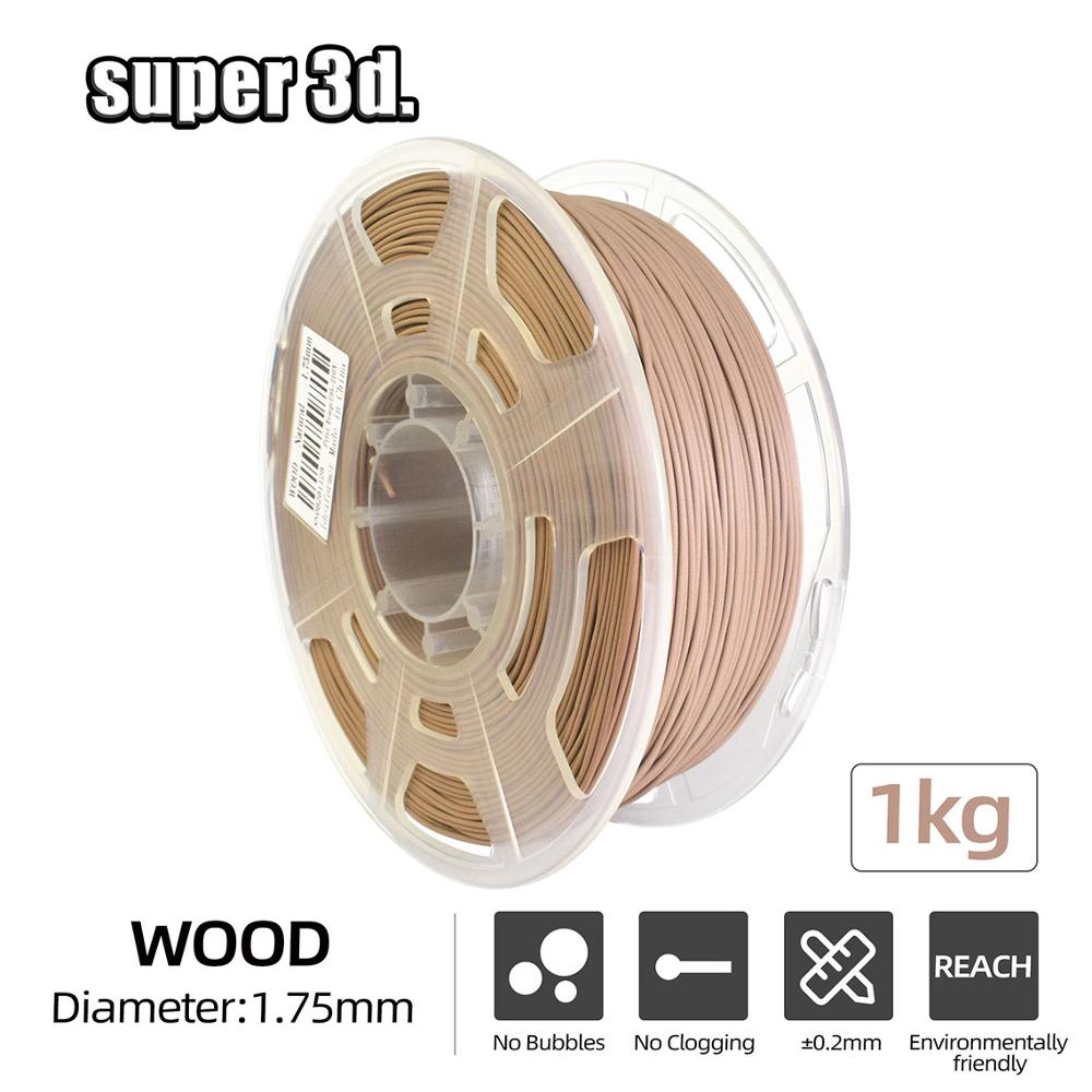 3D Drucker Filament Holz 1,75mm 1kg/2,2 lb holz kunststoff verbindung Material mit keine blasiert umweltfreundliche 3D druck Material: Ursprünglich Titel