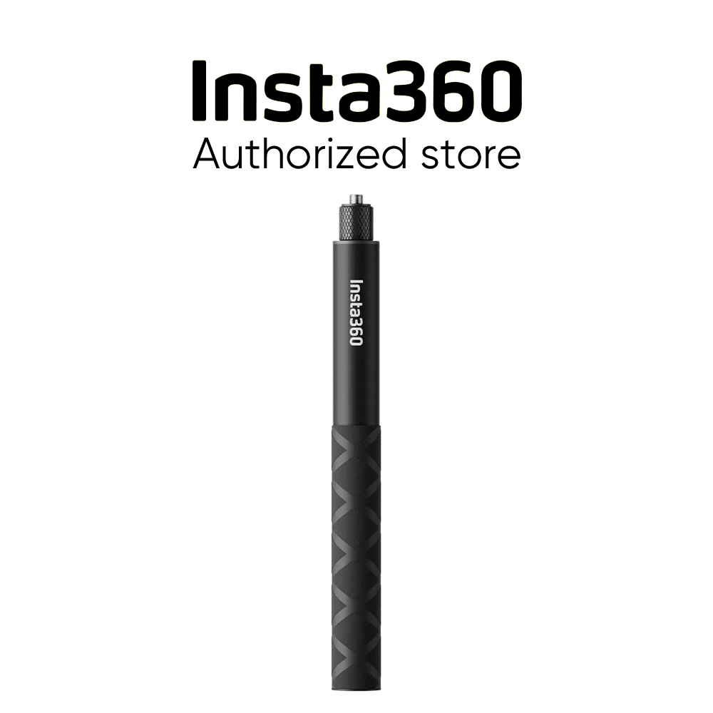 100%  original insta 360 114cm osynlig selfiepinne - officiella 360 kameratillbehör för  x4/x3/go3s/ ace pro/ace /go3