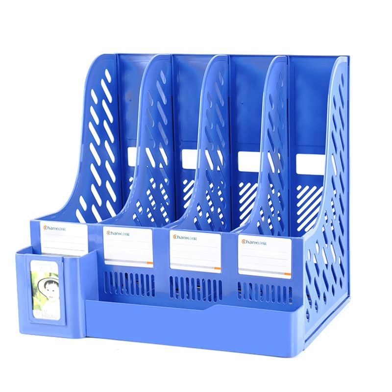 Thickened multi-layer file frame data file storage box rack student shelf office artifact stationery