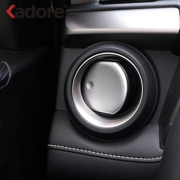 Voor Toyota RAV4 RAV 4 ABS Matte Air Vent Outlet Cover Trim Ring Decoratie Molding Auto Styling Interieur accessoires