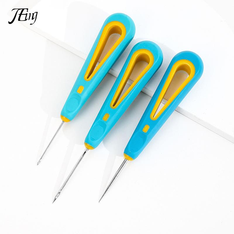 Punteruolo per riparazione scarpa in pelle cucito ciabattino strumento fai da te dritto curvo e foro gancio fa perforatore pugnalare Sticher cucito Awl