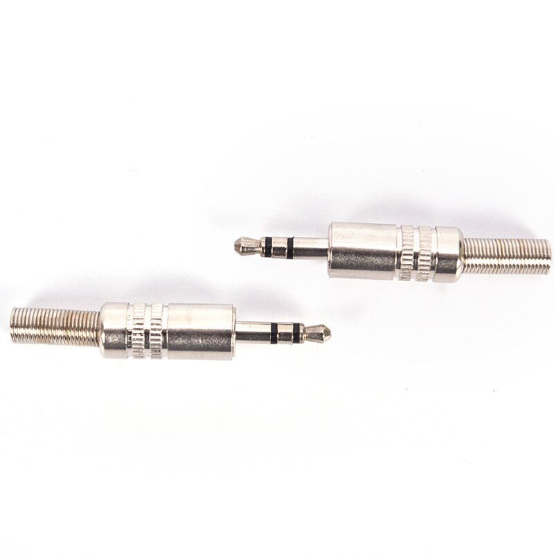 1pc Replacement 3.5mm 3 Pole Male Repair Headphones Audio Jack Plug Connector Soldering For Most Earphone Jack