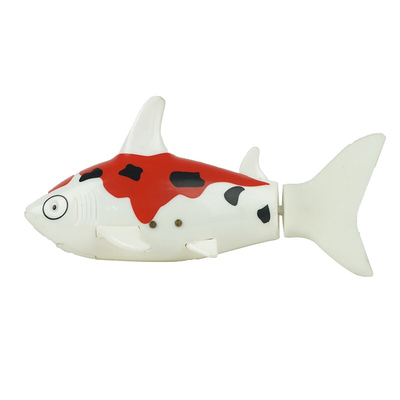 ZILCH mini infrarossi Magico telecomando squalo pesce di ricarica simulazione elettrico clown pesce proprietà acqua gioco giocattoli per bambini: bianca