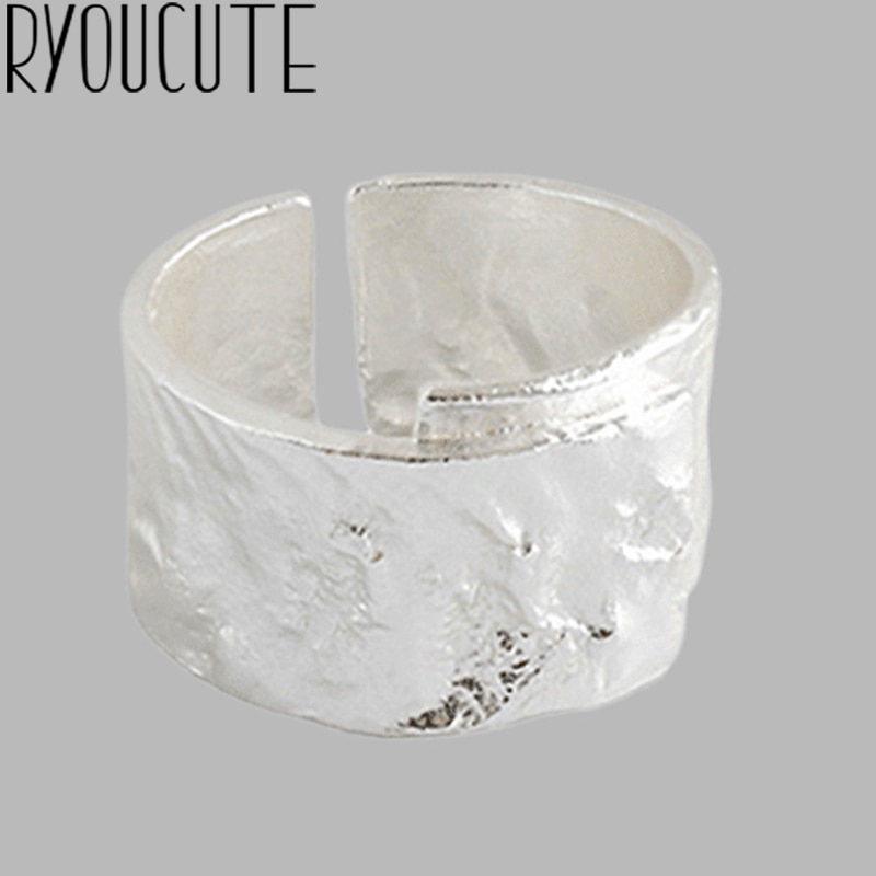 Bohemian Vintage Unregelmäßigen Runde Ringe Für Frauen Hochzeit Engagement Einstellbare Größe Finger Ringe Gothic Schmuck Mädchen Anillos
