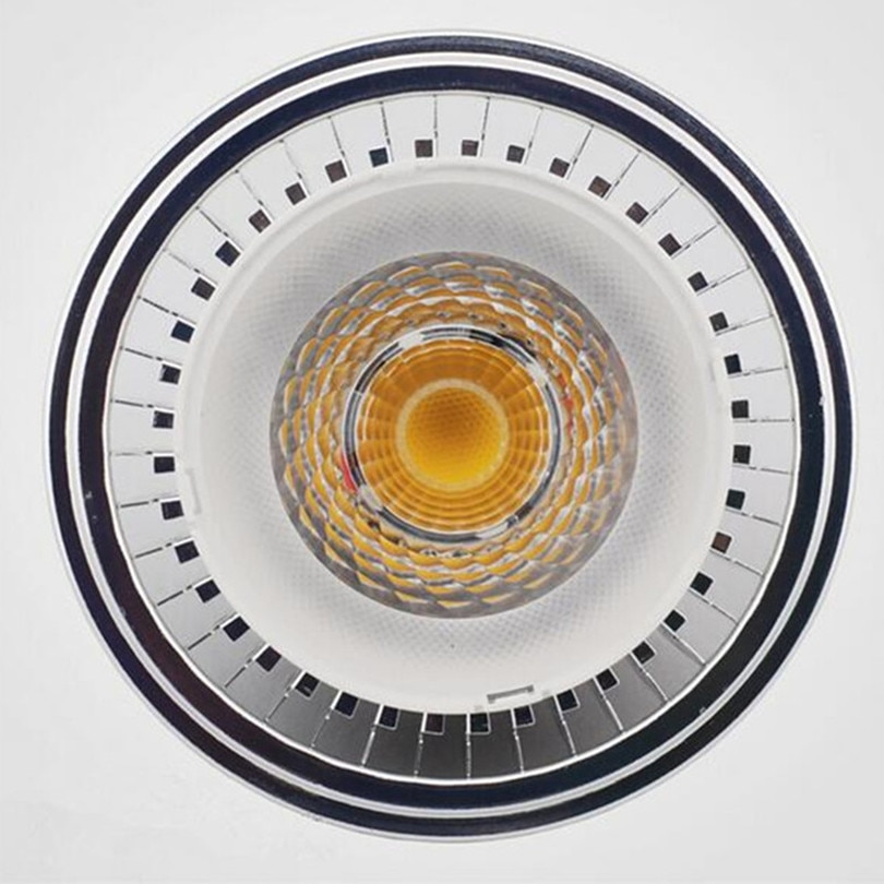 Foco LED regulable de alta potencia, 10W, 15W, bombilla LED COB, luz empotrable AR111 QR111 G53 12V 110V 220V, iluminación interior