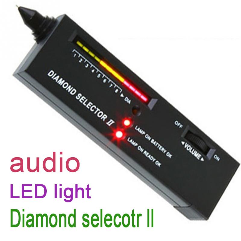 Diamond Gems Tester Draagbare Gemstone Selector Tool Ii Led Indicator Nauwkeurige Betrouwbare Sieraden Test Tool