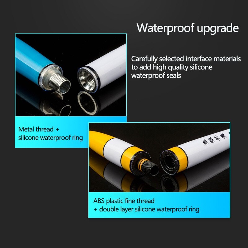 1 st. visdobber led elektrische dobber licht + batterij cr -425 diep water dobber vistuig dobber vistuig met elektronen