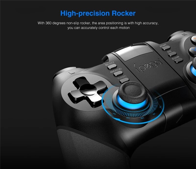 Ipega PG-9156 Bluetooth Gamepad with 2.4G Wireless Receiver for iPhone Samsung Huawei PC Android TV Box Game Controller Gamepads