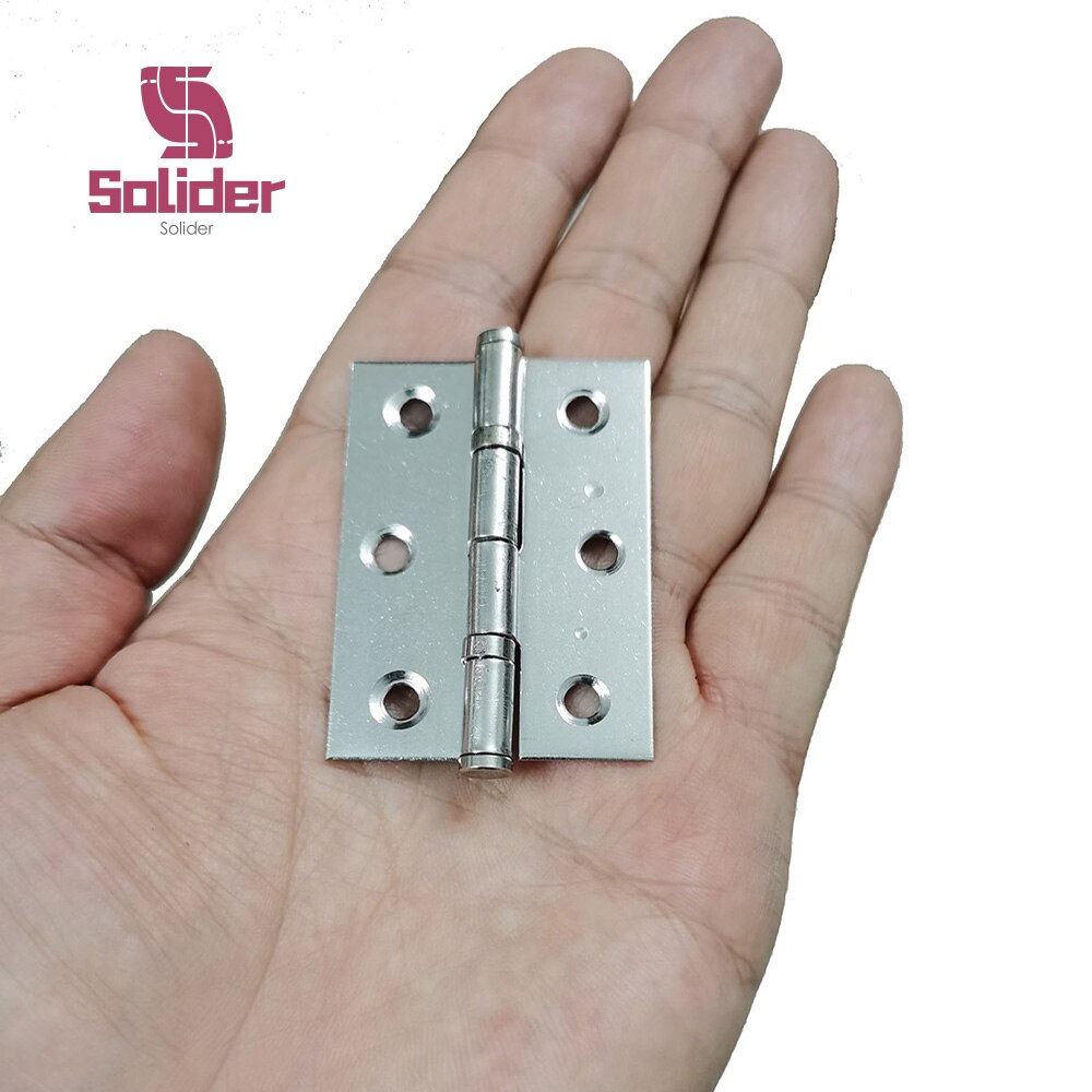 20 Pcs 2 inch Stainless Steel Flat Hinge Cabinet Doors Windows Hinge