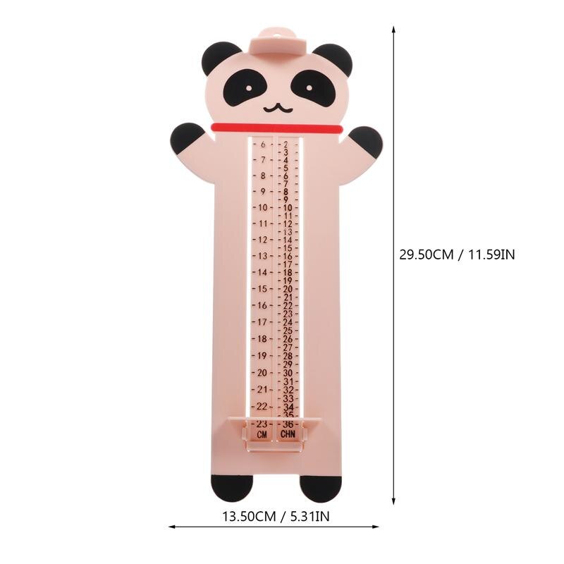 1pc Baby Foot Measuring Ruler Device Feet Size Measuring Infants Ruler Kids Sizer Tool