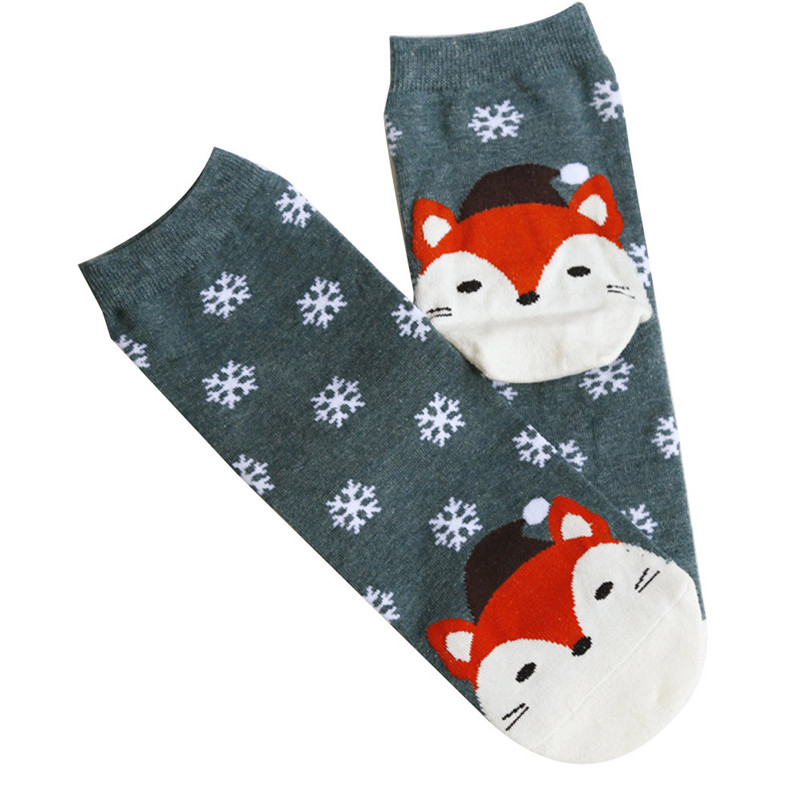 Winter Sports Socks Christmas Women Casual Socks Cute Unisex Socks Women Cotton Blended outdoor skiing #3O12