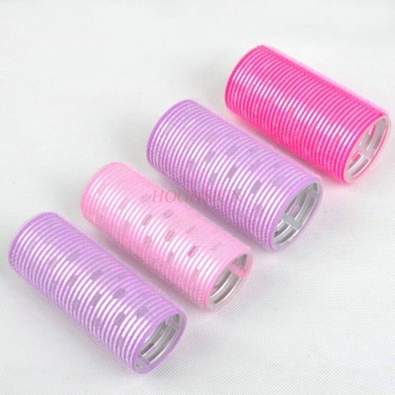 Bigoudis à frange pour cheveux longs, rouleaux pour cheveux, coupe longue, boucles à air, artefact paresseux, ne fait pas mal, auto-adhésif creux, volume