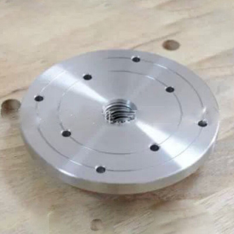Wood Lathe Chuck Face Plate 2/3/4Inch 1-8Tpi Thread Flange Faceplate Woodworking Turning Tools Accessories