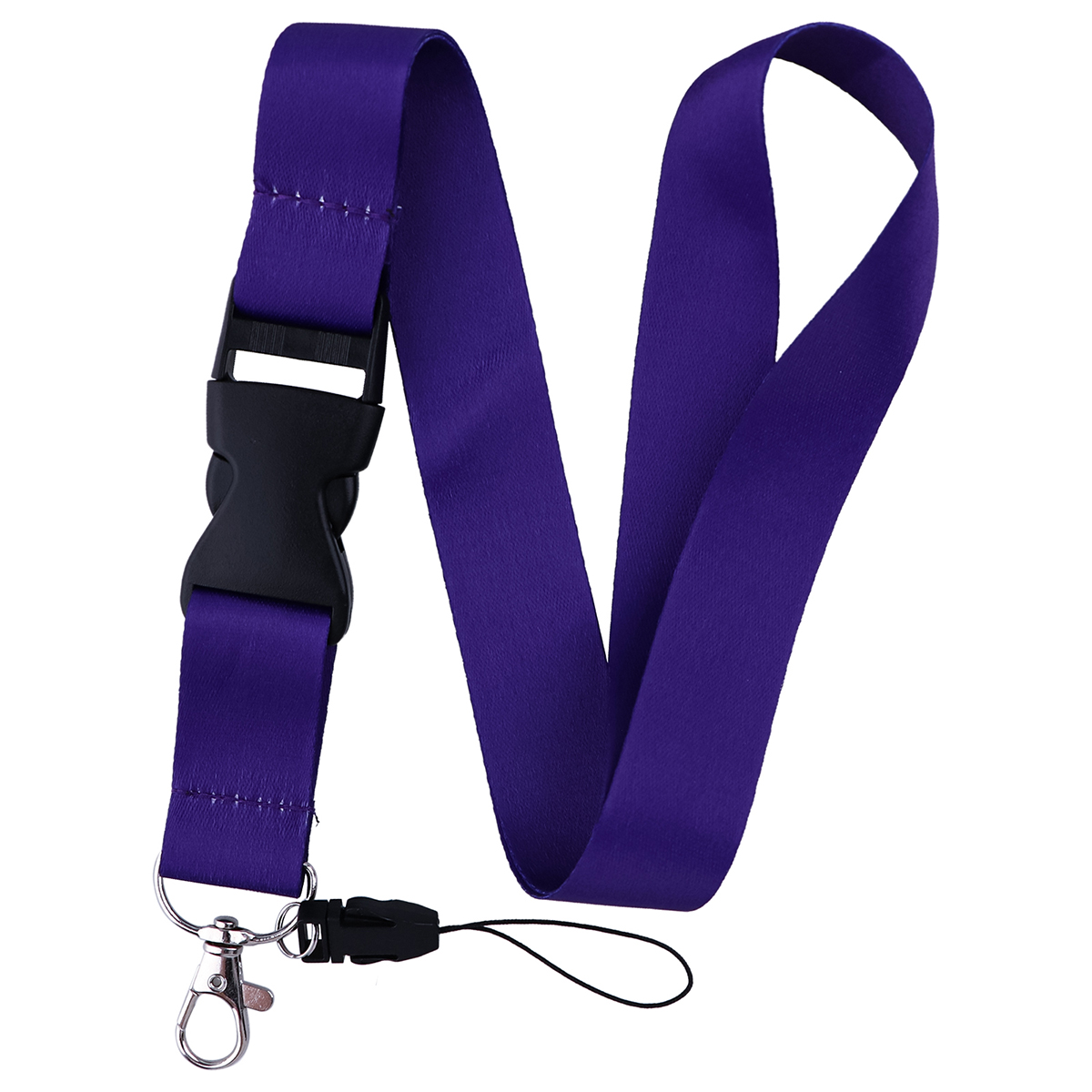 Pure Color Neck Strap ID Holders Lanyards Keychain Student Badge Holder Hang Rope Lariat Lanyard Mobile Phone Accessories: light green