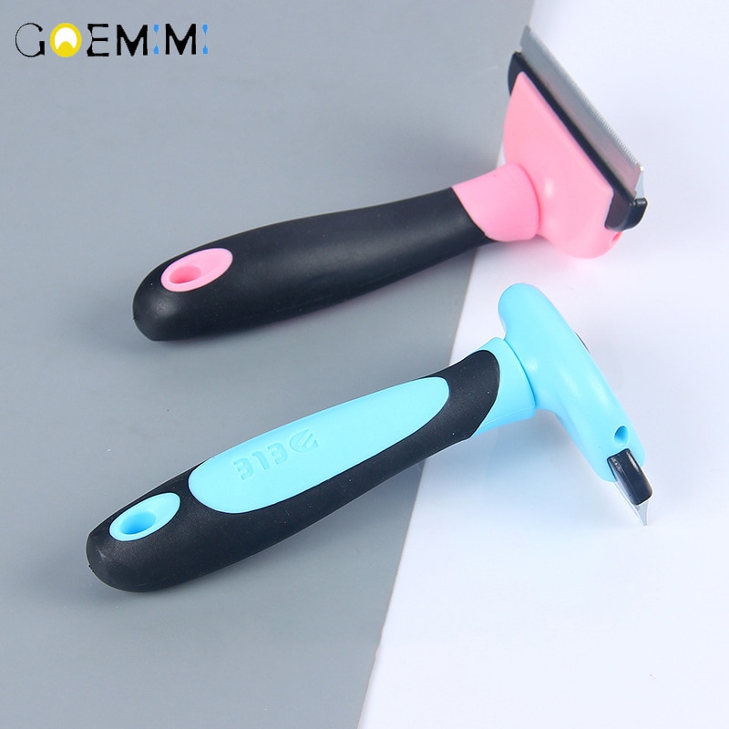 Pet Dog Cat Hair Removal Brush Comb Pet Grooming Tools Cini Furmines Hair Shedding Trimmer a comb for dogs