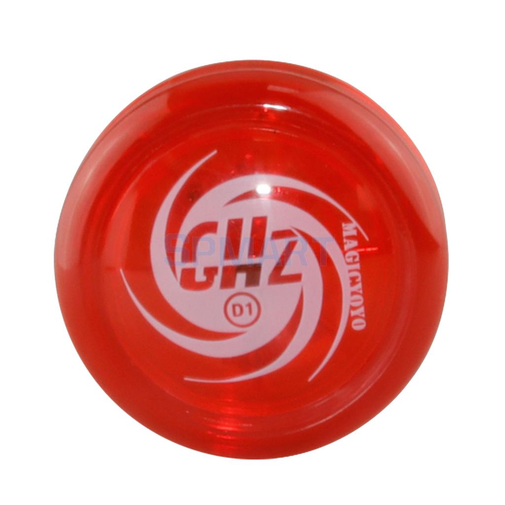 MagiDeal Classic D1 Responsive Yoyo with Narrow E Bearing &amp; 1 String for Children Kids Toys 3 Colors: Red