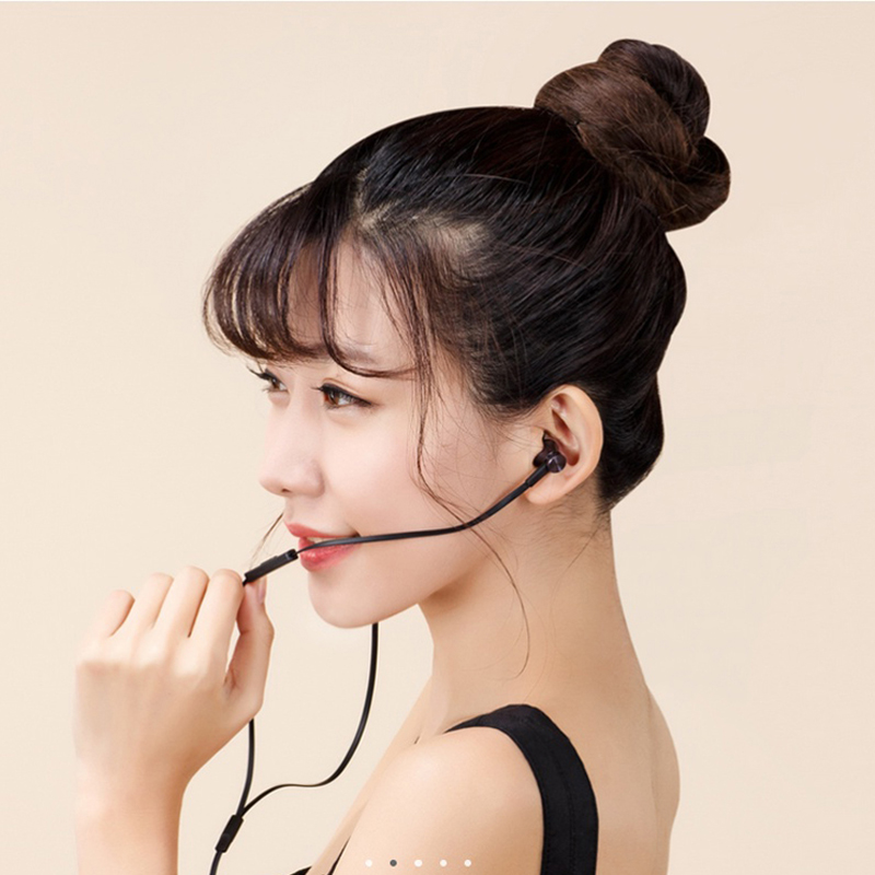 Original Xiaomi Piston 3 auriculares bajos con cable 3,5 MM auriculares deportivos intrauditivos con micrófono para teléfono Xiaomi Samsung Huawei