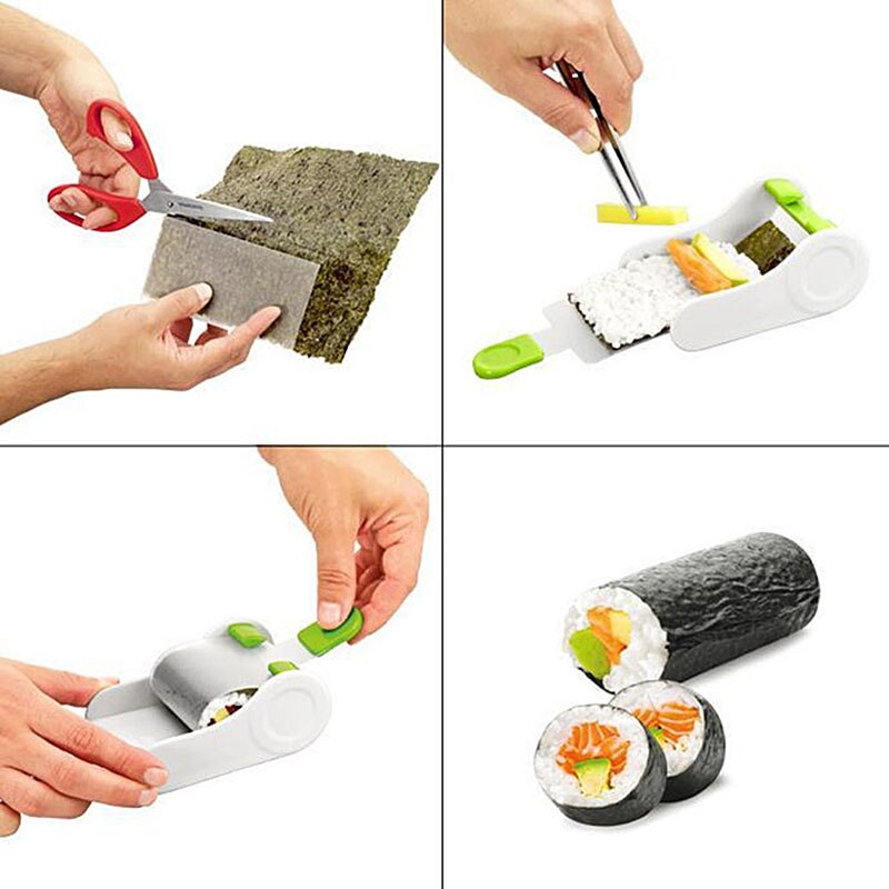 Kitchen Accessories Vegetable Meat Rolling Tool Stuffed Grape Cabbage Leaf Rolling Machine Gadget Tool Sushi Maker