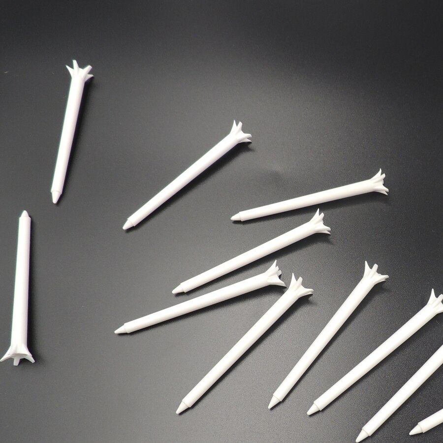 50Pcs Golf Tees 70mm/83mm Plastic Claw Less Resistance Golf Tees Golf Accessory