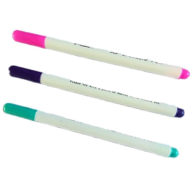 Stof Markers Oplosbare Kruissteek Lucht Water Uitwisbare Pennen Grommet Inkt Markering Pennen Oplosbare Pen Diy Handwerken Home Gereedschap