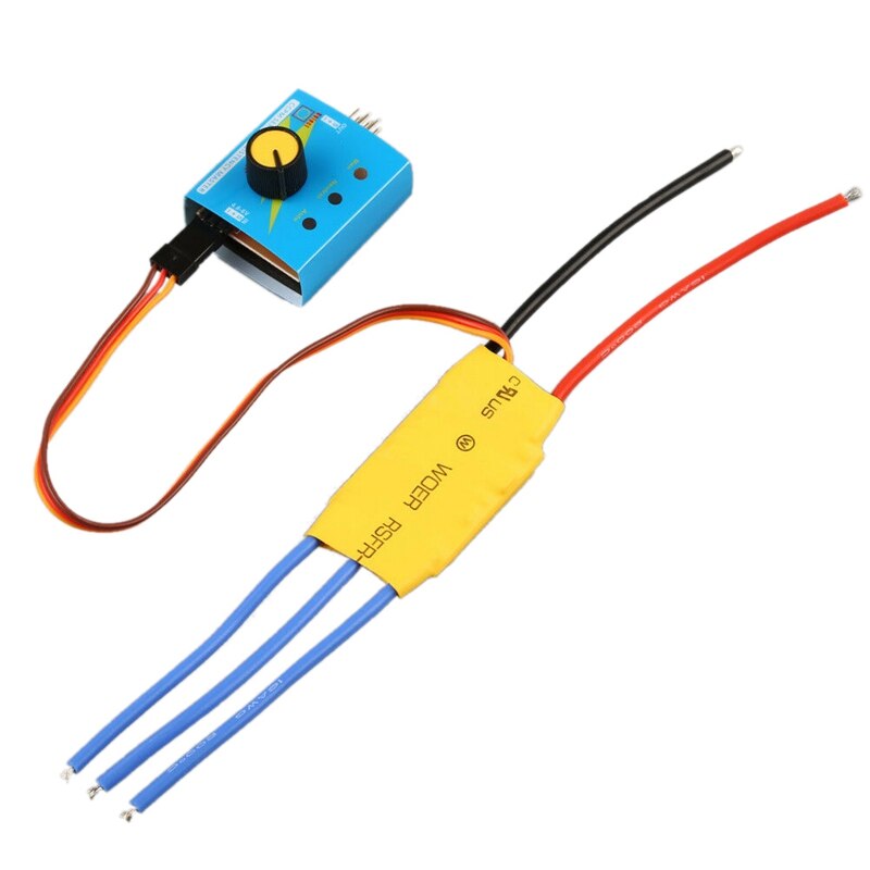 Dc 12V 30A High Speed Speed Controller Voor Borstelloze Motor Pwm Frequentie Regulator Voor Borstelloze Motor: Default Title